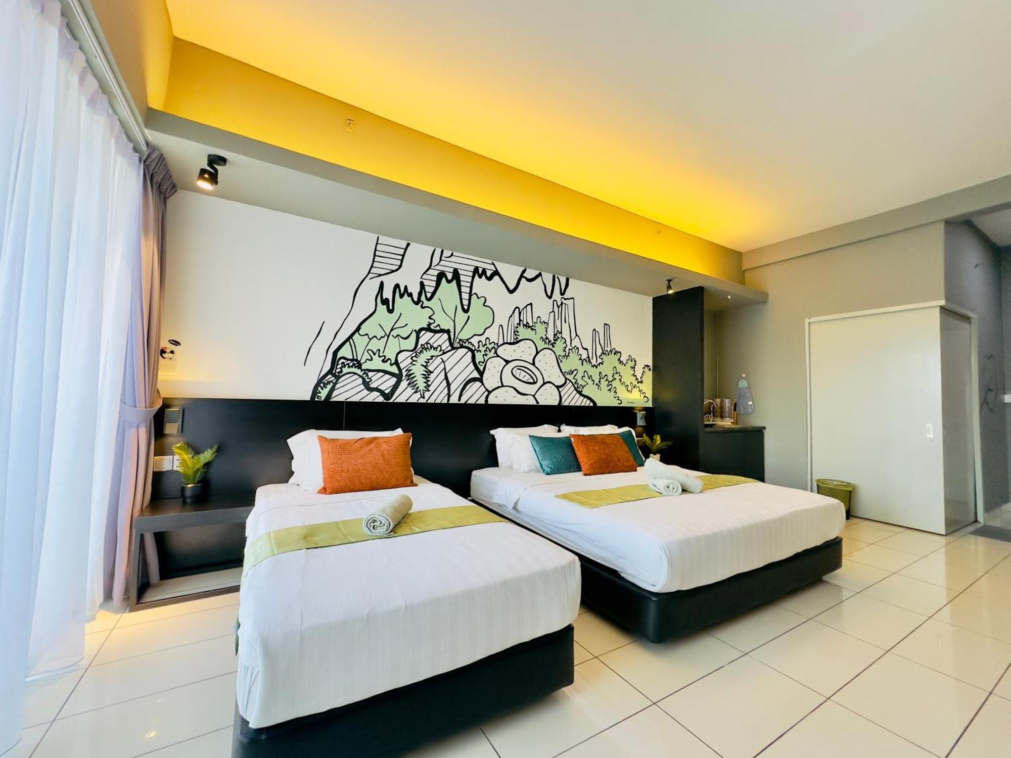 Owl Nest Suite' At Aeropod Sovo Kota Kinabalu Habitación foto